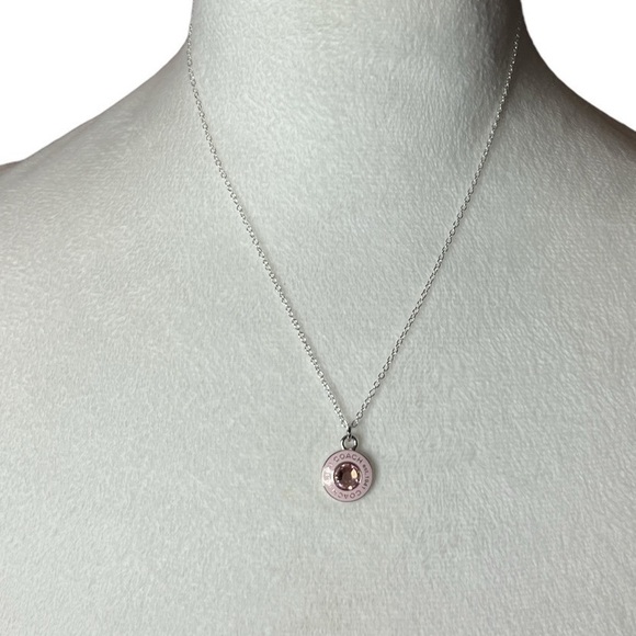 🦋 *NWOT* COACH silver necklace - Picture 4 of 4